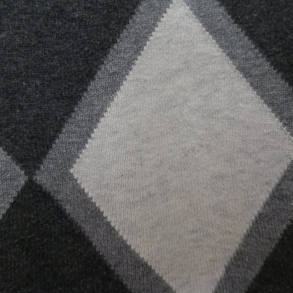 SHADES OF GREY HARLEQUIN CREWNECK SWEATER - Medium - Picture 2 of 4